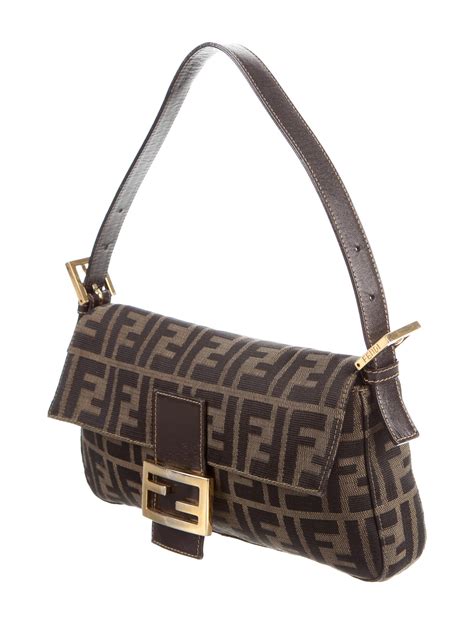 borsa fendi zucca|fendi baguette bag.